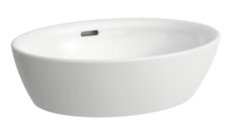 Umyvadlo na desku Laufen Pro 52x39 cm bez otvoru pro baterii H8129644001091