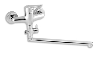 Vanová baterie Novaservis Titania Iris New bez sprchového setu 150 mm chrom 94472/1.0