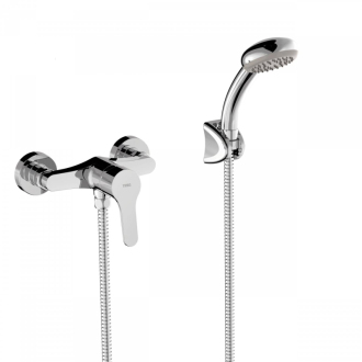 Sprchová baterie Tres Base-Tres se sprchovým setem 150 mm chrom 21516710