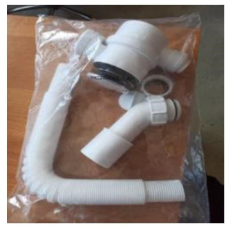 SAT sifon pro volně stojící akrylové vany SATSIFAV