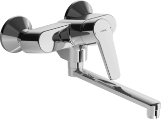 Dřezová baterie Hansa Polo s otočným raménkem 200 mm chrom 51622193