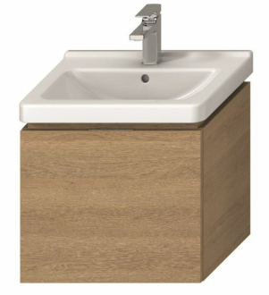 Koupelnová skříňka pod umyvadlo Jika Cubito 54x39,9x48 cm dub H40J4223015191