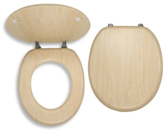Wc prkénko Novaservis MDF dýhované dřevo WC/BRIZA
