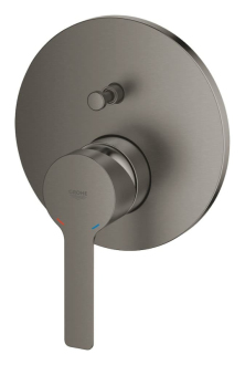 Vanová baterie Grohe Lineare bez podomítkového tělesa kartáčovaný Hard Graphite 24064AL1