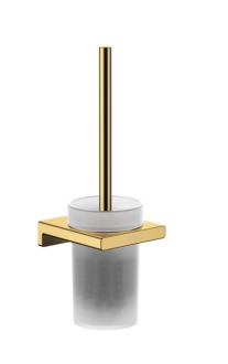 Wc štětka Hansgrohe AddStoris leštěný vzhled zlata 41752990