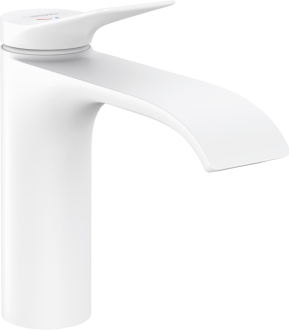 Umyvadlová baterie Hansgrohe Vivenis s výpustí bílá 75023700