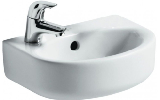 Umývátko Ideal Standard Connect air 35x26 cm otvor pro baterii vlevo E791201