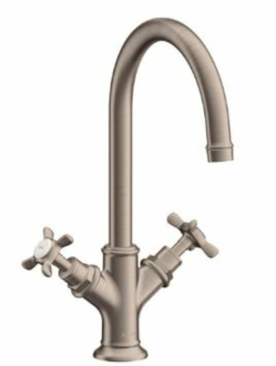 Umyvadlová baterie Hansgrohe Axor Montreux s výpustí kartáčovaný nikl 16502820