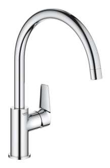 Dřezová baterie Grohe BauEdge 2020 s otočným ramínkem chrom 31233001