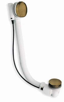 Silfra vanový automat kulatý 47 cm k vaně BRONZ SEIMO