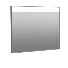 Zrcadlo LED 90x70,hliník,IP44 ALUZ9070LED