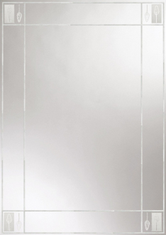 Zrcadlo Amirro Rebeca 60x80 cm 410-593