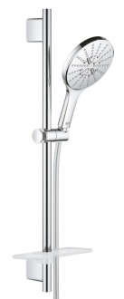 Sprchový set Grohe Rainshower SmartActive na stěnu s poličkou chrom 26592000