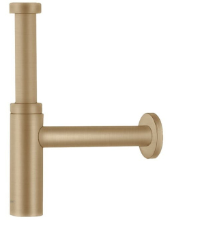 Sifon k umyvadlu Hansgrohe Flowstar kartáčovaný bronz 52105140