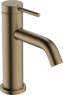 Ventil umyvadlový Hansgrohe Tecturis S bez výpusti kartáčovaný bronz 73313140