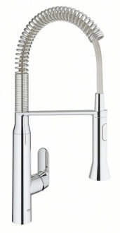 Dřezová baterie Grohe K7 s výpustí chrom 31379000