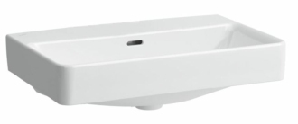 Umyvadlo Laufen Pro 60x38 cm bez otvoru pro baterii, bez přepadu H8179590001421