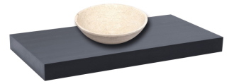 Dolce deska pod um. 230x50x8cm Black DO23050BL