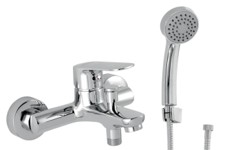 Vanová baterie Novaservis Titania Cosmos se sprchovým setem 150 mm chrom 90220,0