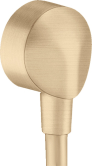 Podomítkový vývod Hansgrohe FixFit na stěnu kartáčovaný bronz 27454140