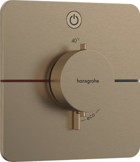 Sprchová baterie Hansgrohe ShowerSelect Comfort Q bez podomítkového tělesa kartáčovaný bronz 15581140