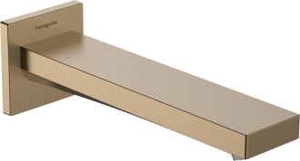 Vanový výtok Hansgrohe Tecturis E kartáčovaný bronz 73410140