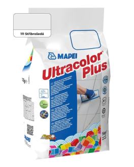 Spárovací hmota Mapei Ultracolor Plus stříbrošedá 5 kg CG2WA MAPU111