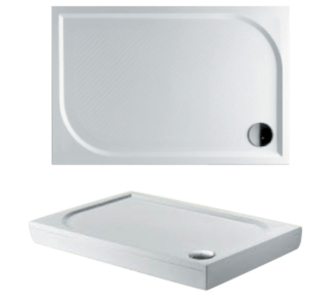 Sprchová vanička obdélníková Riho Kolping 80x120 cm litý mramor DB3300500000000