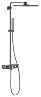 Sprchový systém Grohe Euphoria SmartControl na stěnu s termostatickou baterií Hard Graphite 26508A00