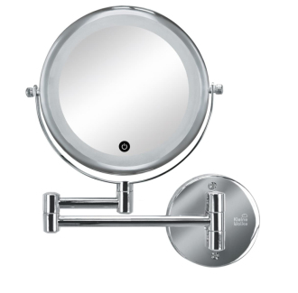 Kosmetické LED zrcátko Kleine Wolke Lumi silver 8487124886