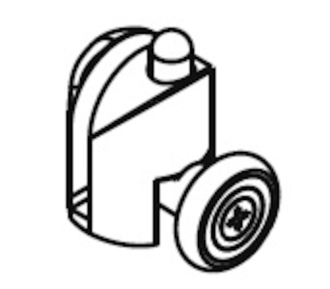 MULTI TOP ELEMENT náhradní pojezd k TES90CH spodní NDTE6S