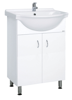 Koupelnová skříňka s umyvadlem Multi Pro 52x41,2 cm bílá PRO50NOVA