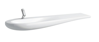 Nábytkové umyvadlo Laufen Alessi One 160x50 cm otvor pro baterii uprostřed H8149714001041