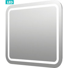 ILUXIT zrcadlo 60x60 LED, bez vyp. IP44 ZIL6060KRBV