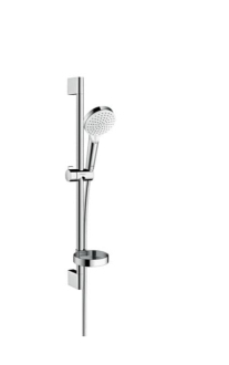 Sprchový set Hansgrohe Crometta na stěnu bez baterie bílá/chrom 26553400