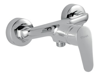 Sprchová baterie Novaservis Titania Simply bez sprchového setu 150 mm chrom 90161/1,0