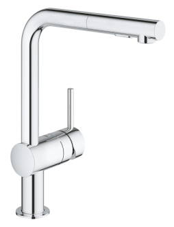 Dřezová baterie Grohe Minta s vytahovací sprškou chrom 30274000