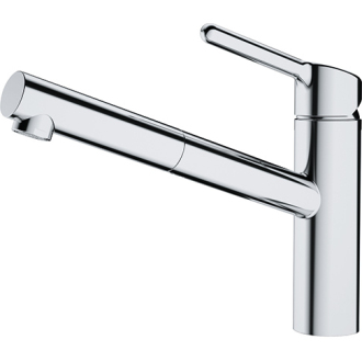 Dřezová baterie Franke s vytahovací sprškou chrom 115.0623.055
