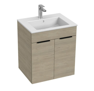 Koupelnová skříňka s umyvadlem Jika Cube 55x43x62,2 cm jasan H4536111765141