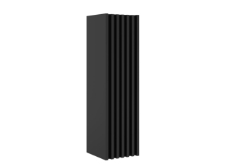 Delano vys. skříňka 34x125x36 černá DELANOV35CD