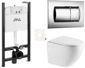 Závěsný wc set do lehkých stěn / předstěnová SAT SIKOJSTOR67CR