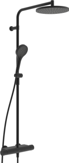 Sprchový systém Hansa Viva s termostatickou baterií černá mat 6515920133