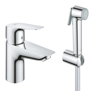 Umyvadlová baterie Grohe BauEdge  s bidetovou sprškou chrom 23757001