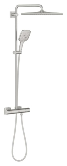 Sprchový systém Grohe Rainshower System na stěnu s termostatickou baterií supersteel 26837DC0