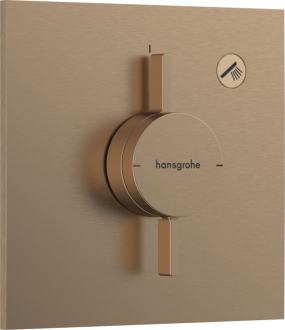 Sprchová baterie Hansgrohe DuoTurn E bez podomítkového tělesa kartáčovaný bronz 75617140