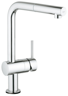 Dřezová baterie Grohe Minta Touch s vytahovací sprškou chrom 31360001