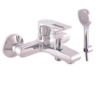 Vanová baterie RAV SLEZÁK Colorado se sprchovým setem 150 mm chrom CO254.5/1