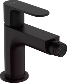 Bidetová baterie Hansgrohe Rebris S s výpustí matná černá 72210670
