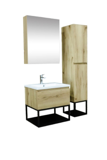 Koupelnová sestava B-Way 60 cm dub KSETBWAY2