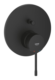 Vanová baterie Grohe Essence bez podomítkového tělesa phantom black 24167KF1